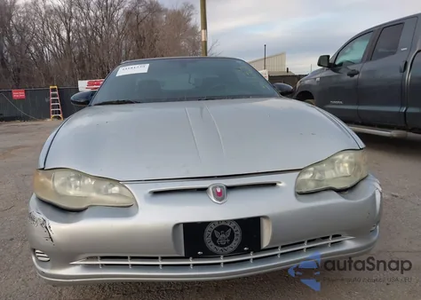 2004 Chevrolet Monte Carlo Ls из США, поврежденный, VIN 2G1WW12EX49311320